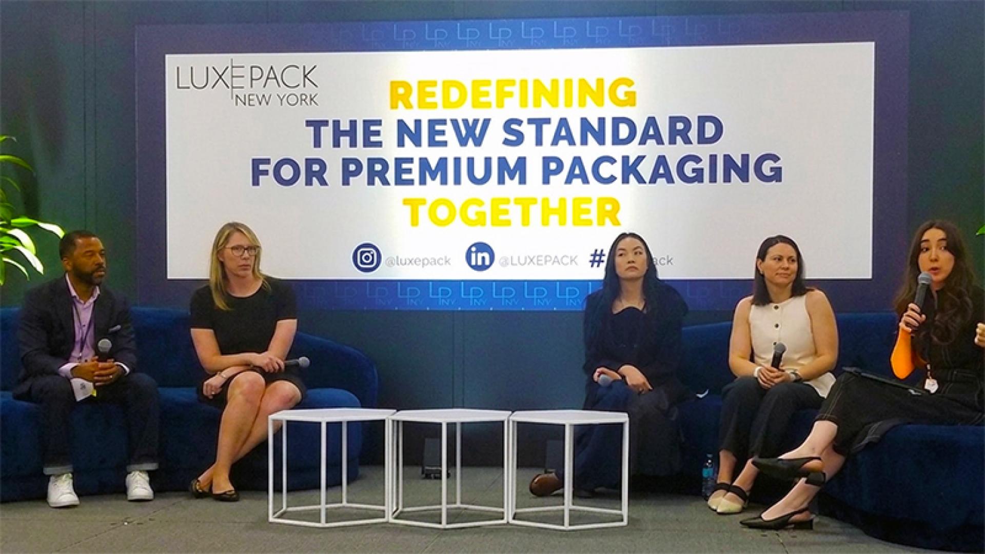 Panelists at LUXE PACK NYC