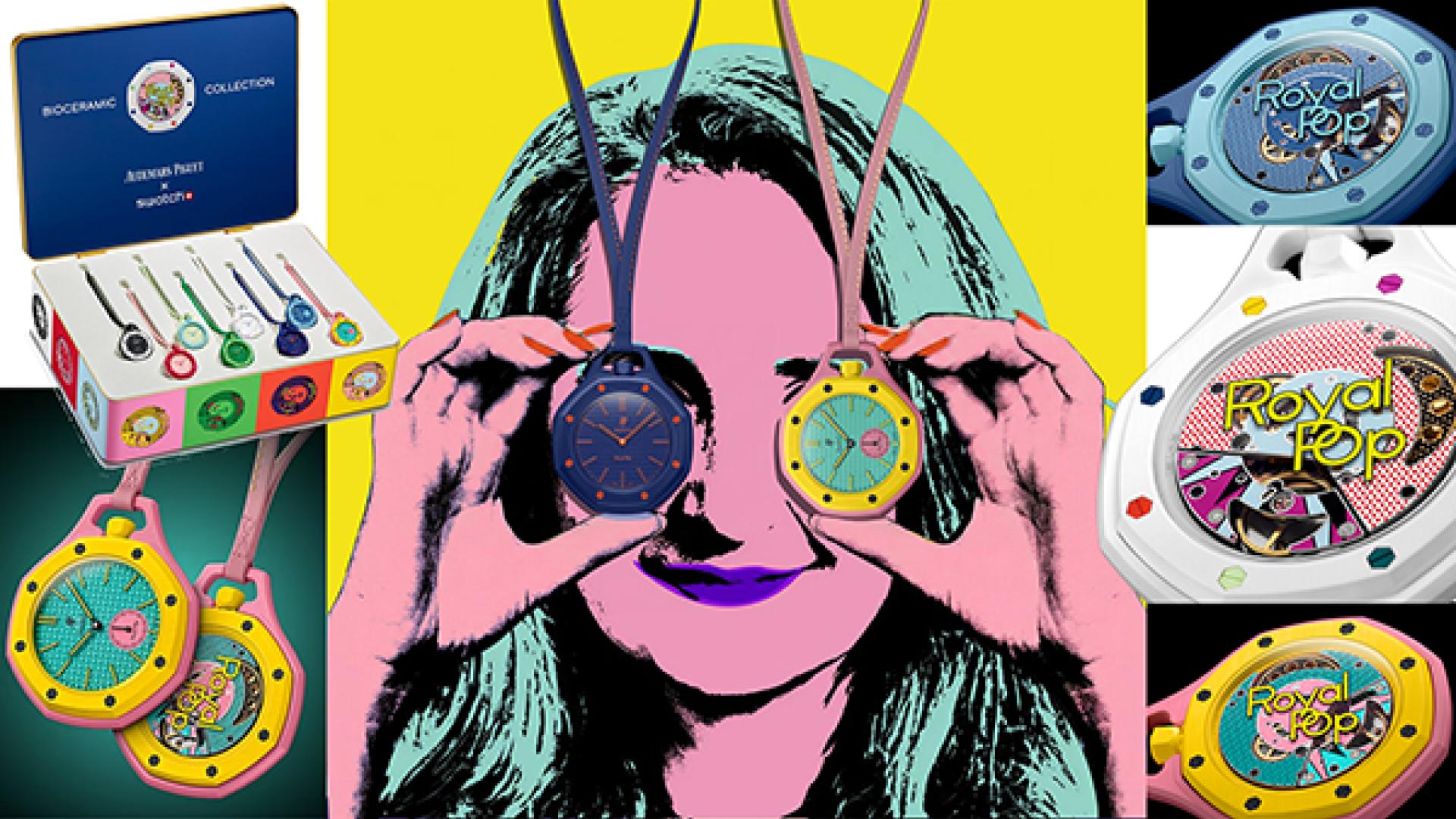 Swatch Royal Pop brand imagery