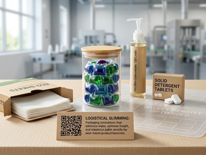 The next wave of laundry products packs far less water