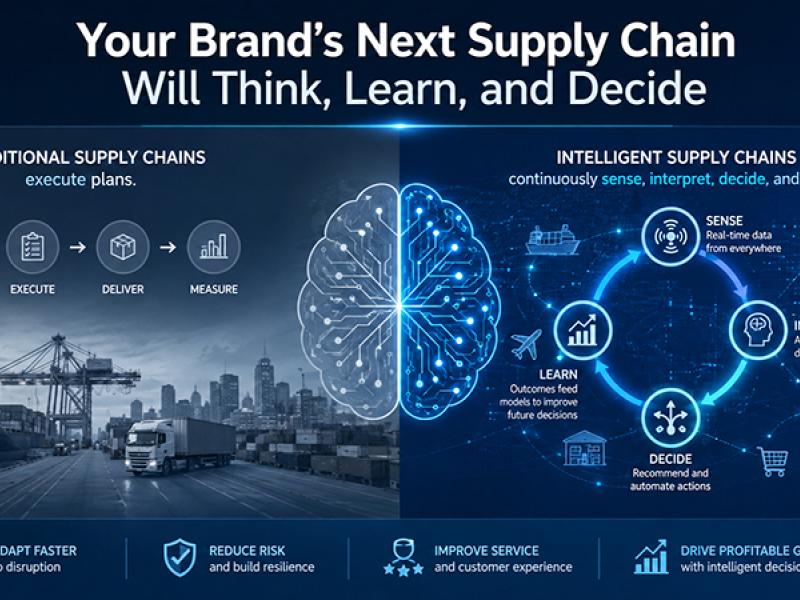 Intelligent supply chains are part of brands' future